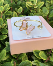 Load image into Gallery viewer, Crystal Butterfly Cuff Bracelets π¦