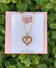 Load image into Gallery viewer, Red Heart Necklace ❤️