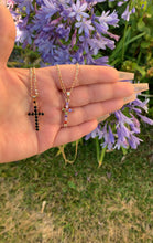 Load image into Gallery viewer, CZ Cross Necklace✨