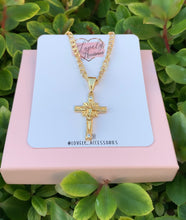 Load image into Gallery viewer, Jesus Crucifix Necklace