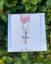 Load image into Gallery viewer, CZ Cross Necklace✨