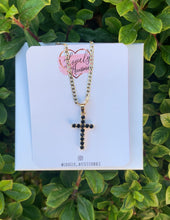 Load image into Gallery viewer, CZ Cross Necklace✨