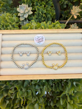 Load image into Gallery viewer, Mickey Earrings &amp; Bracelet ✨
