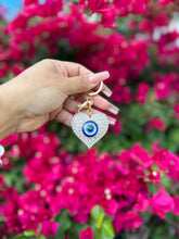 Load image into Gallery viewer, Heart Evil Eye Keychains✨🧿✨
