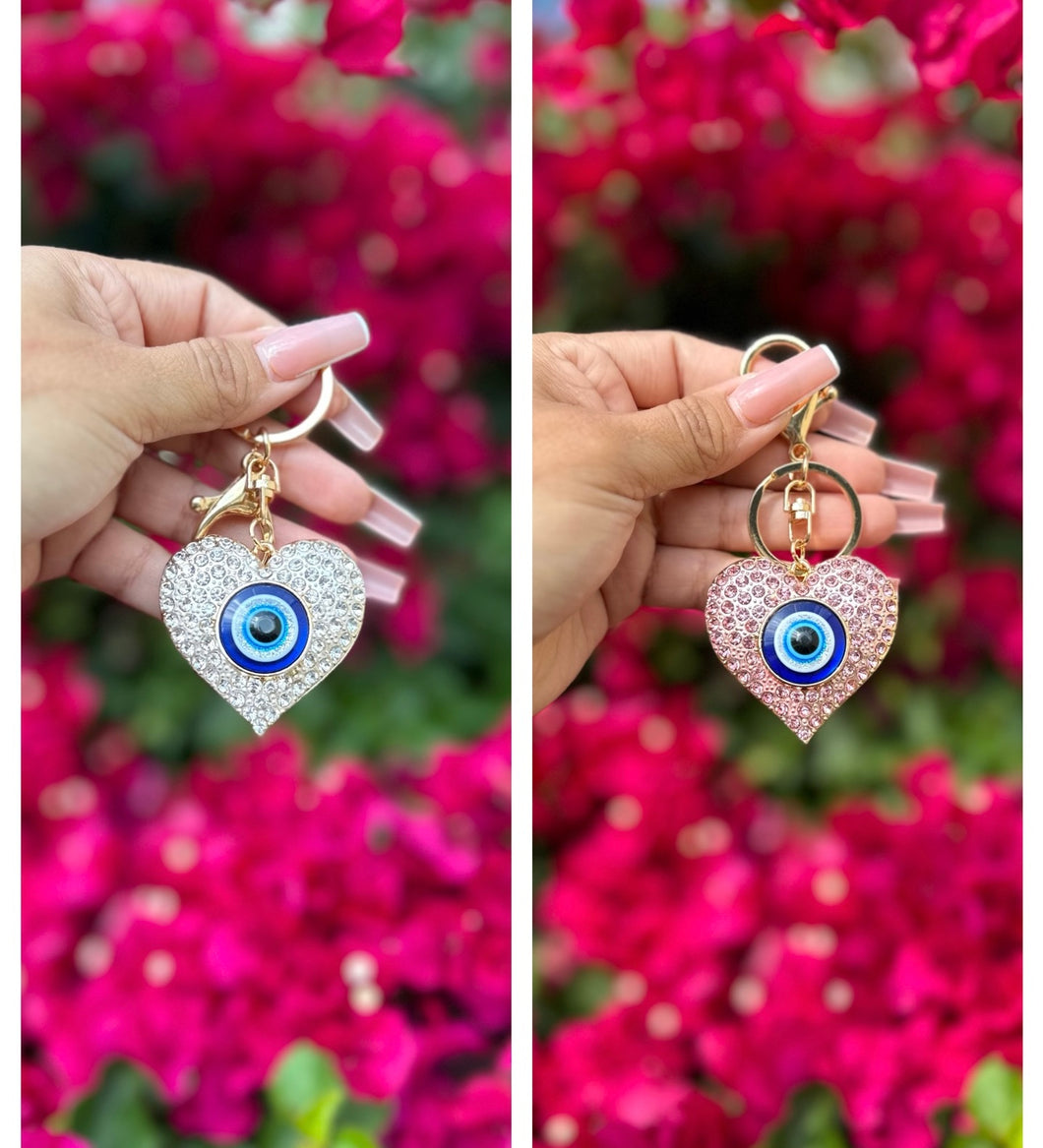 Heart Evil Eye Keychains✨🧿✨
