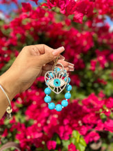 Load image into Gallery viewer, Rhinestone Bead Evil Eye Keychains ✨🧿✨
