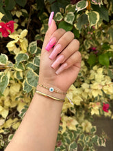 Load image into Gallery viewer, Single Evil Eye Adjustable Bracelet 🧿
