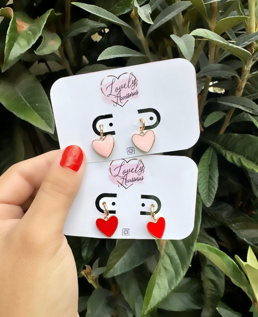 Valentines Heart Earrings ✨