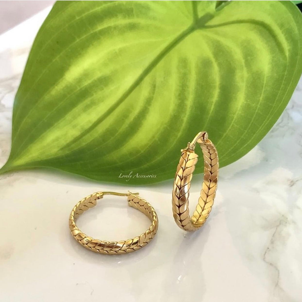 Corral Hoop Earrings