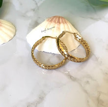 Load image into Gallery viewer, Corral Hoop Earrings
