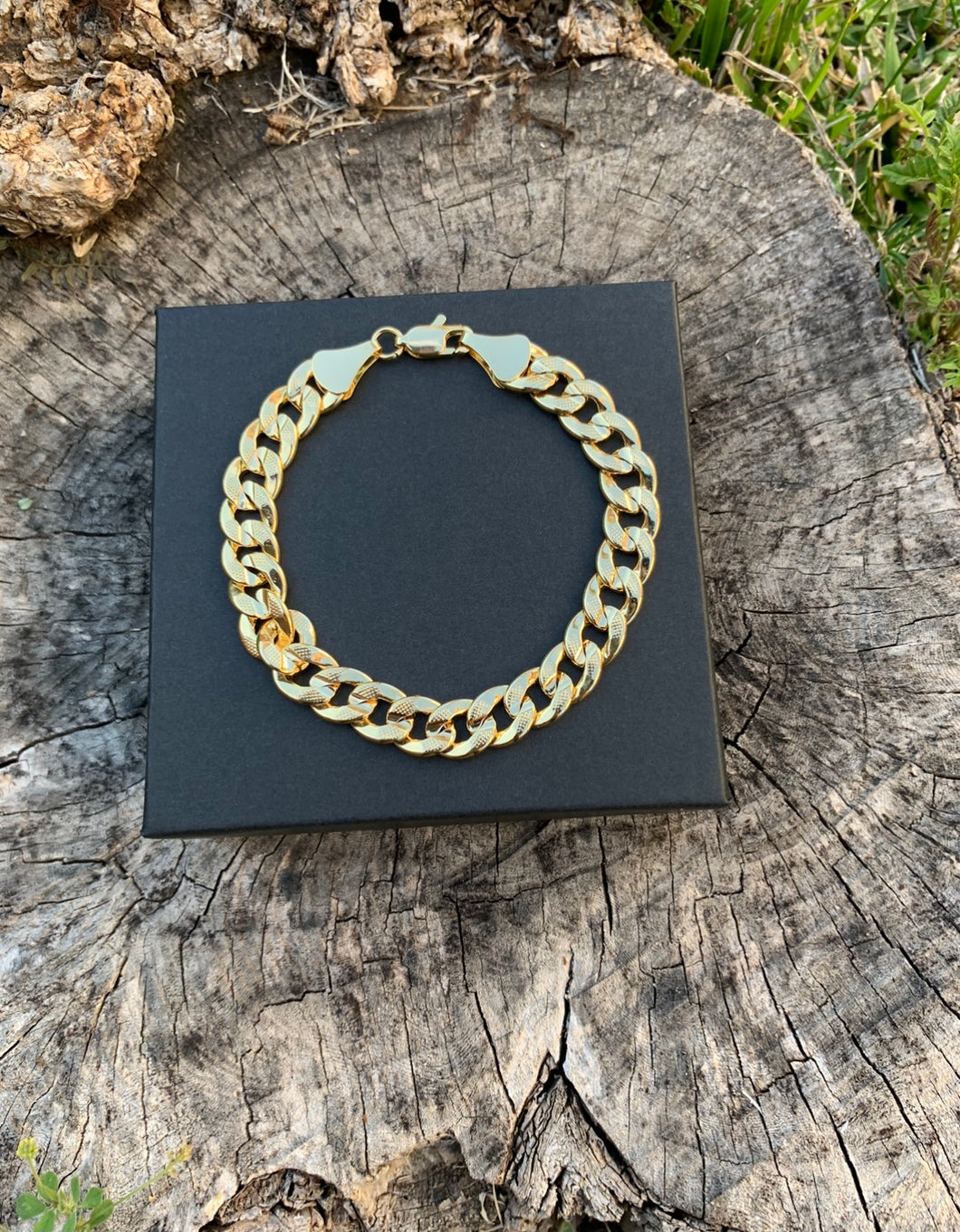 Mens Cuban Link Bracelet