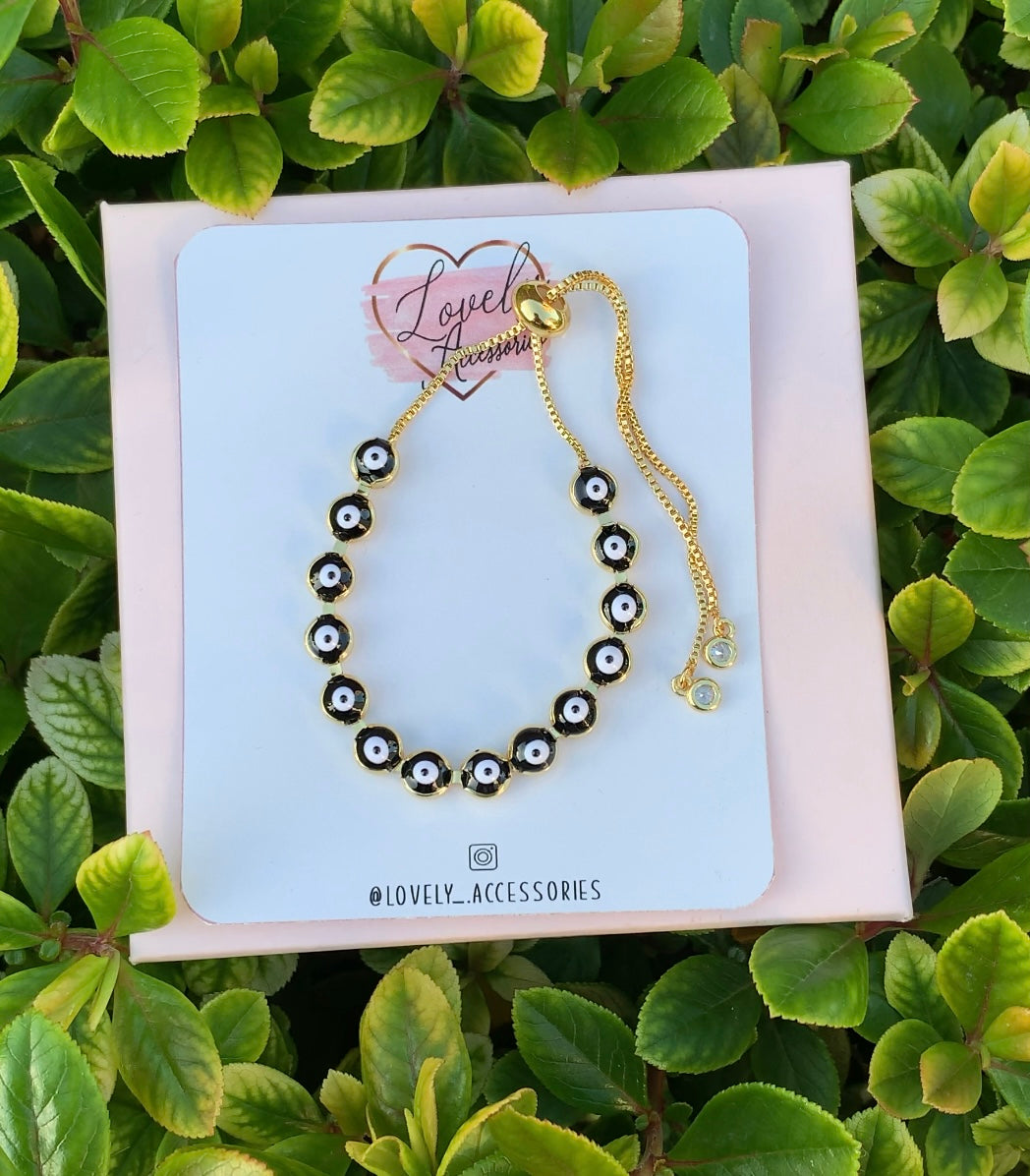 Black Evil Eye Bracelet✨