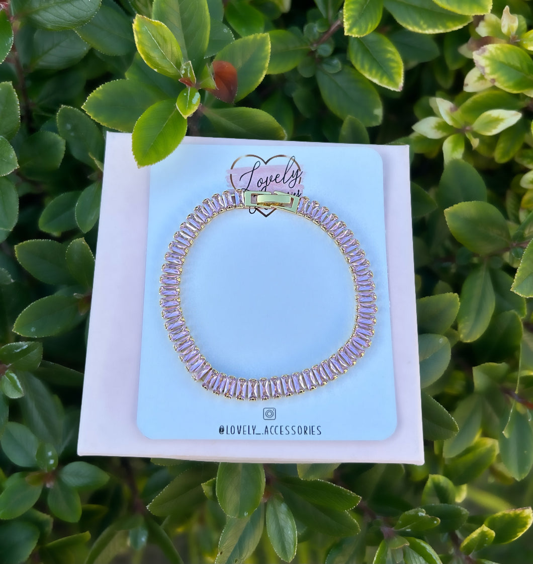 Pink Crystal Bracelet 💖