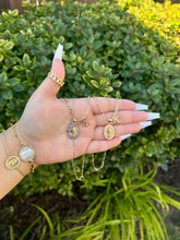 Load image into Gallery viewer, Virgencita Initial Necklace ✨🤍✨
