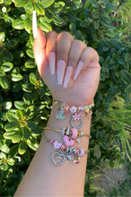Load image into Gallery viewer, Pink Heart Charm Bracelet💖
