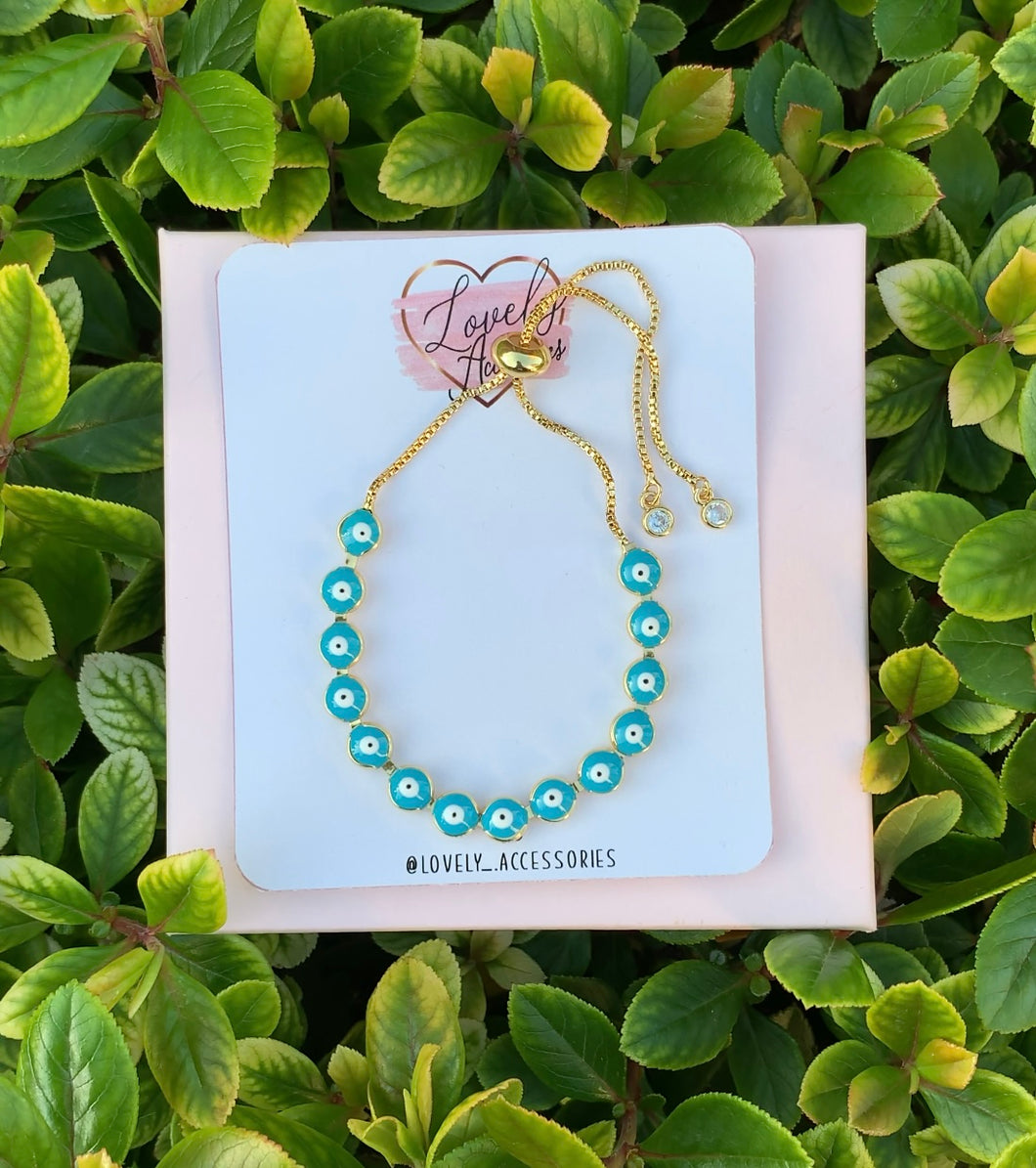 Turquoise Evil Eye Bracelet🧿