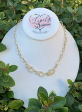 Load image into Gallery viewer, Heart Paperclip Necklace✨🤍✨
