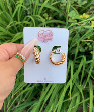Load image into Gallery viewer, Ari Twisted Hoops ✨
