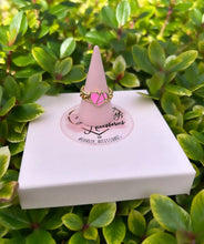 Load image into Gallery viewer, Pink Heart Link Ring 💖
