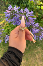 Load image into Gallery viewer, Cross Charms Triple Band Ring
