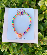 Load image into Gallery viewer, Happy Face Heishi Bracelets
