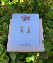 Load image into Gallery viewer, MultiColor Butterfly Earrings
