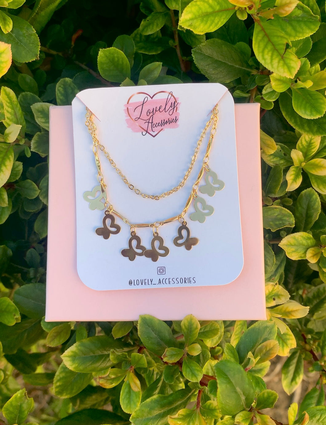 Butterfly Double Chain Anklet✨🦋✨