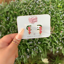 Load image into Gallery viewer, Hot Pink Huggie Earrings 💖
