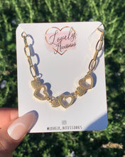 Load image into Gallery viewer, Heart Paperclip Necklace✨🤍✨
