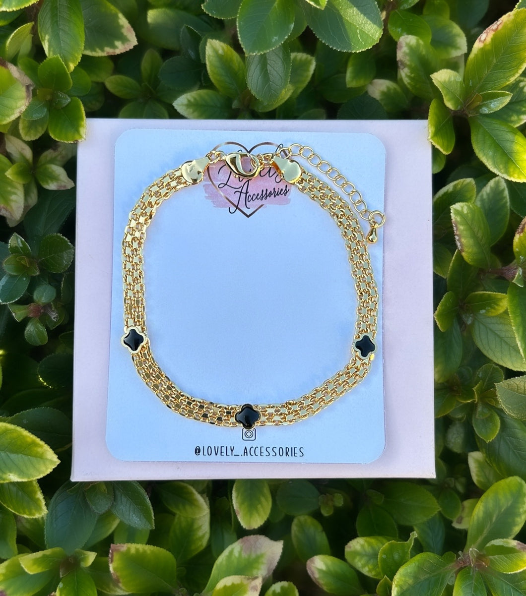 Clover Chain Anklet ✨