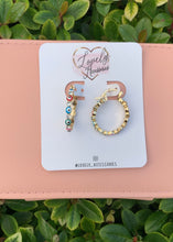 Load image into Gallery viewer, Multicolor Evil Eye Hoops🧿
