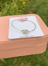 Load image into Gallery viewer, Little Girl Evil Eye Bangle

