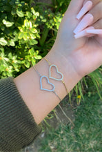 Load image into Gallery viewer, Heart Adjustable Bracelet

