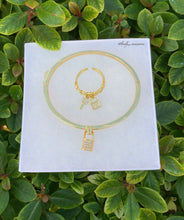 Load image into Gallery viewer, Lock Bangle &amp; Ring Set
