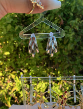 Load image into Gallery viewer, Silver Triple Hoop Earrings
