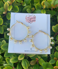 Load image into Gallery viewer, Pearl Earrings  ✨🤍✨
