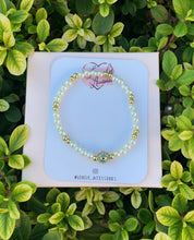 Load image into Gallery viewer, Turquoise Pearl Evil Eye Bracelet✨
